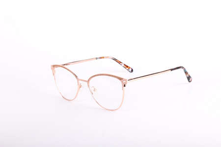 Rose gold colored lensesの写真素材