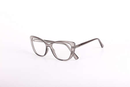 Smoked plastic frame lenses fashion objectの写真素材