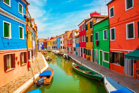 Burano, an island in the Venetian Lagoon Burano, an island in the Venetian Lagoon