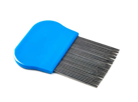 Lice comb isolated on a white backgroundの写真素材
