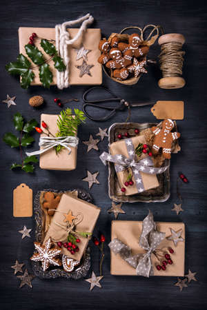 Christmas giftsの写真素材