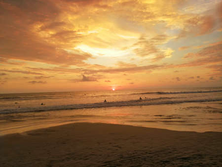 Sunset Fireの写真素材