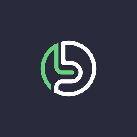 A minimalist  featuring the letter B within a circular design.