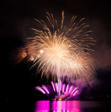 Celebration fireworksの写真素材