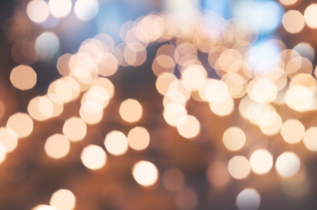 Blurred of candles background.の写真素材