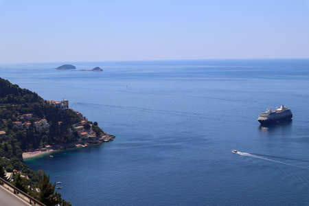 Coastline of Dubrovnik in Coratia