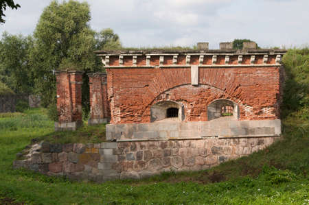 The nineteenth century. fortress in Daugavpilsの写真素材