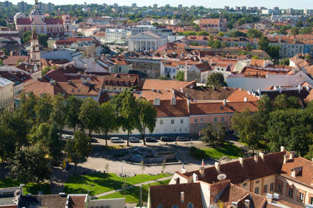 View of Vilnius old town, Lithuania