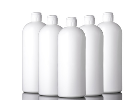 Soap dispenser bottle mockup. Home care bottle.の写真素材