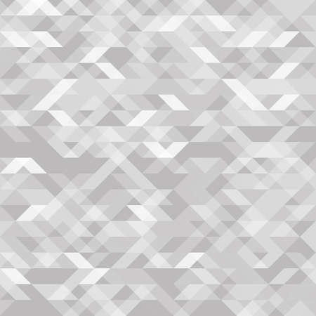 Colorful abstract geometric seamless pattern background with triangles and polygons shapes. Ideal for web and app template, book cover, fabric and gift wrap design.のイラスト素材