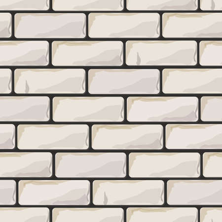 brick wall seamless illustration background - texture pattern for continuous replicate.のイラスト素材
