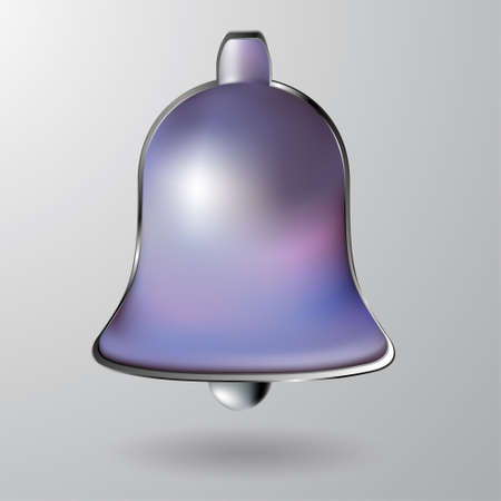 3d bell decorationのイラスト素材