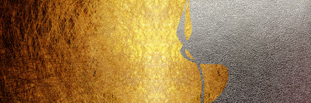 Gold background materialの写真素材