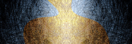 Gold background materialの写真素材