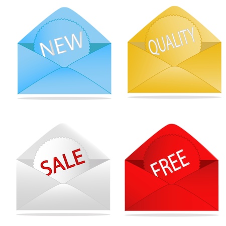  In drawing letters in different registration are represented のイラスト素材