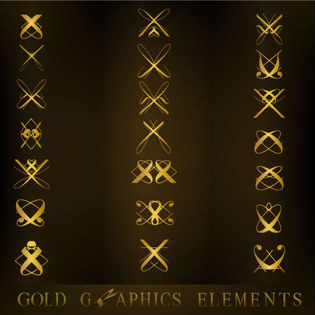 graphic elementのイラスト素材