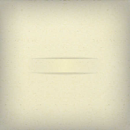 Sample beige paper with a cut  Vector のイラスト素材
