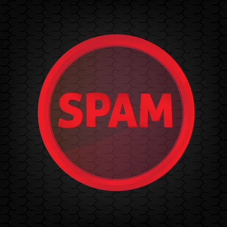 Spam sign.のイラスト素材