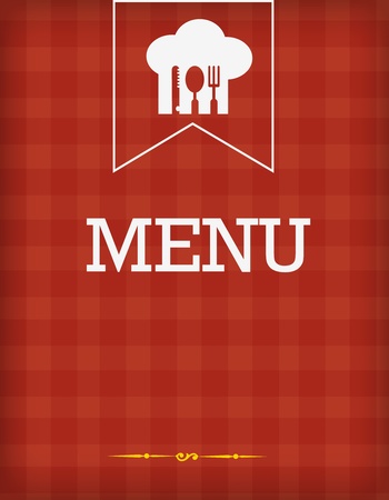 Typographic Design-menuのイラスト素材