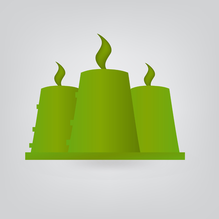 Nuclear reactor ecologicのイラスト素材