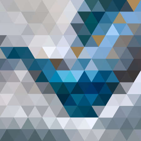 Retro mosaic patternのイラスト素材