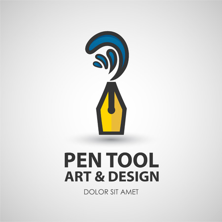 Pen icon.Business creative icon.のイラスト素材