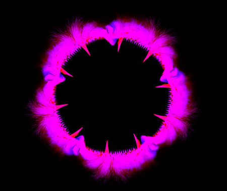 Beautiful abstract blur flower on a black.の写真素材