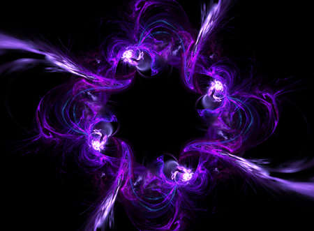 Beautiful abstract blur flower on a black.の写真素材