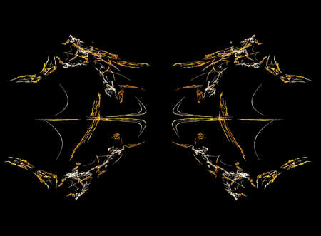 Abstract background with the image of wavy lines.の写真素材