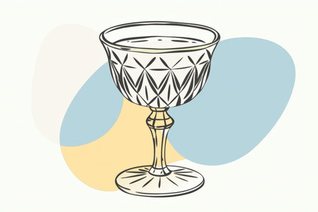 a glass with a yellow liquid insideの素材