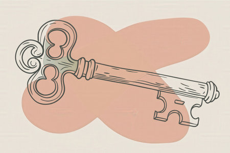 a key to unlock your businessの素材