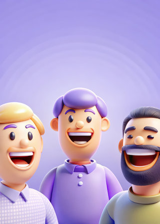 the characters of the animated movie the big badの素材