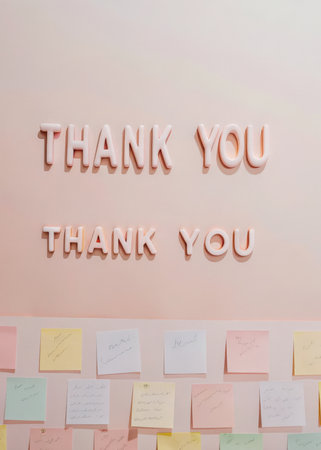 a wall with many post it notes on itの素材