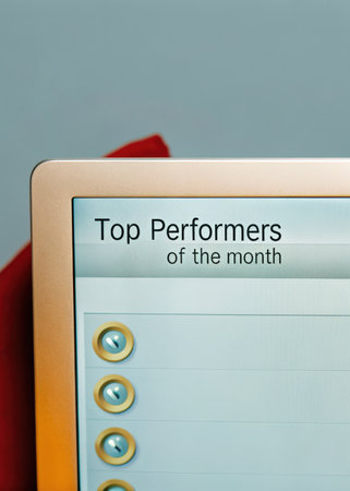 a computer screen with a to performr on itの素材