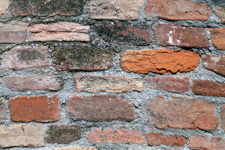 old red brick wall