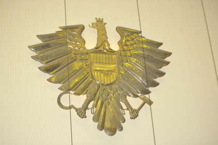 Coat of arms of the Republic of Austriaの写真素材