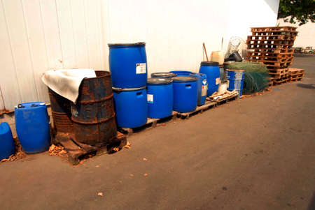 Drums used in chemical industry