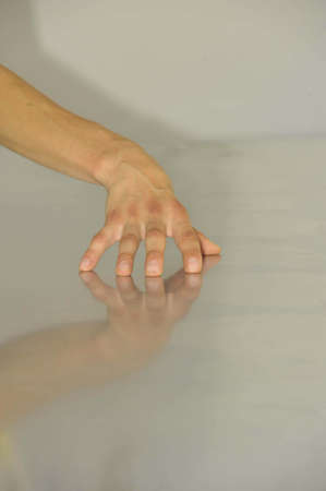 human tactile and haptic perceptionの写真素材