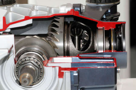 the gearbox of a carの写真素材