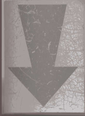 arrow pointing to a directionの写真素材