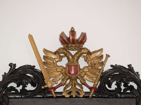 the double headed eagle of the austrian-hungarian monarchy