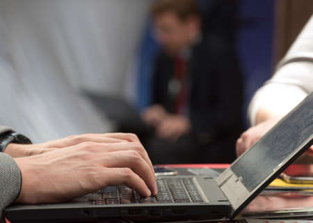 computer keyboard and keys for written electronic communication, information technology
