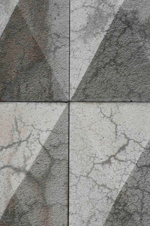 square or rectangular shaped object, pattern and texture on a surface