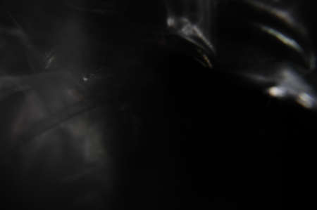 the color black, associated with evil, night, solemnity and authorityの写真素材