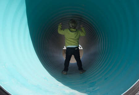 water pipe or tube in civil engineering and building servicesの写真素材