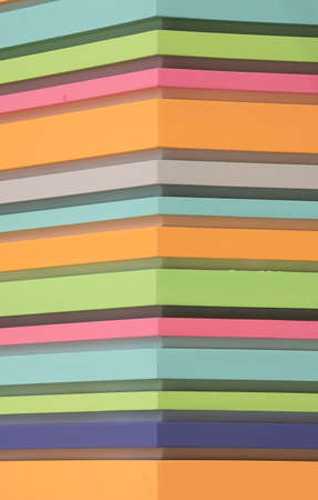 objects and shapes in different colors, colorful arrangement and design