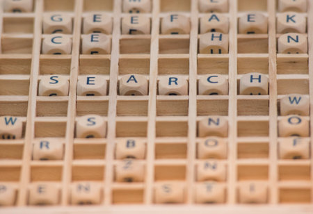 digital search and research of information on the web or internetの写真素材