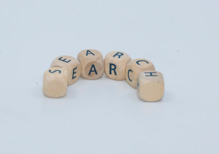 digital search and research of information on the web or internetの写真素材