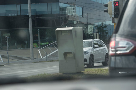 traffic radar for speed measurement in road and vehicle traffic
