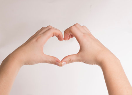 Heart, a symbol of love and romance in interpersonal relationshipsの写真素材